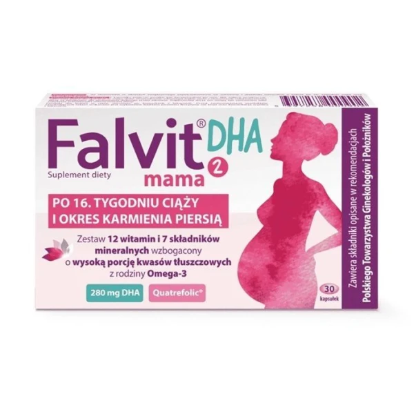 Falvit Mama 2 DHA, 30 kapsułek
