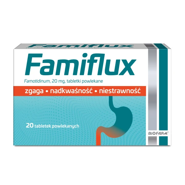 Famiflux 20mg, 20 tabletek