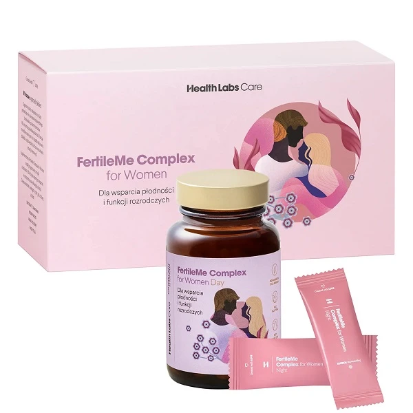 Health Labs Care, FertileMe Complex for Women, 30 kapsułek + 30 saszetek