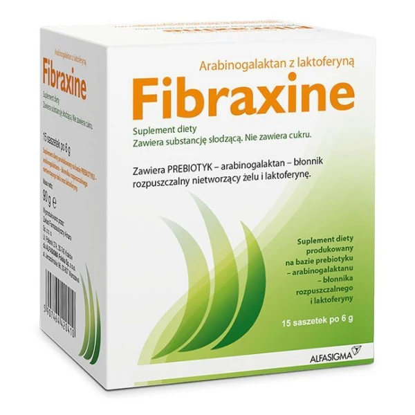 Fibraxine, proszek, 15 saszetek po 6g