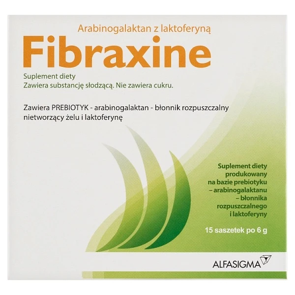 Fibraxine, proszek, 15 saszetek po 6g