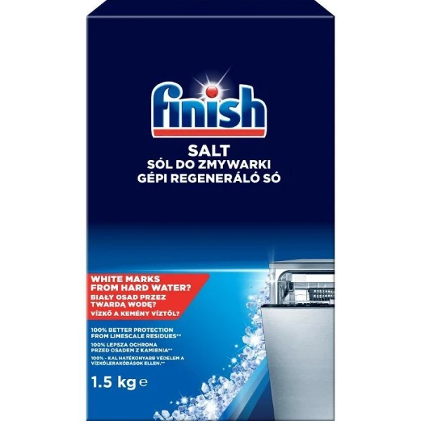 Finish, sól do zmywarki, 1,5kg