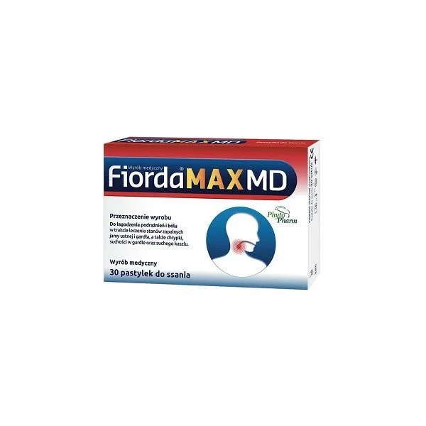 Fiorda Max MD, 30 pastylek do ssania