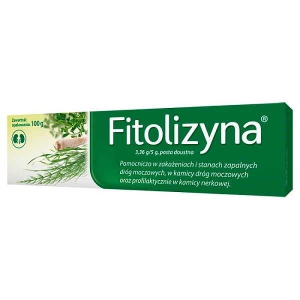Fitolizyna 3,36g/5g, pasta doustna, 100g