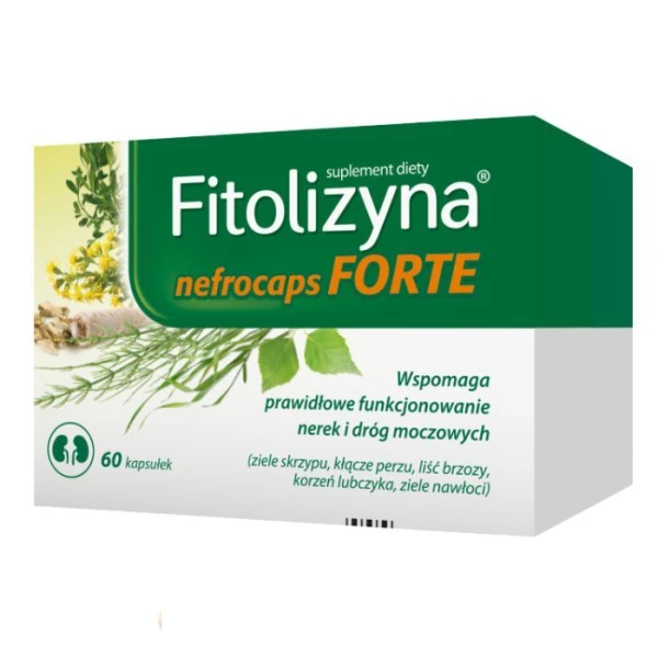 Fitolizyna Nefrocaps Forte, 60 kapsułek