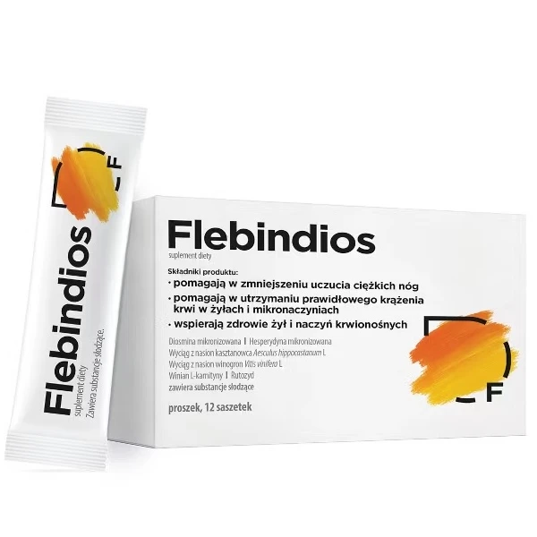Flebindios, proszek, 12 saszetek