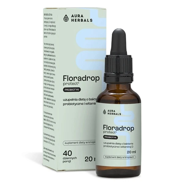 Aura Herbals, Floradrop protect, krople, 20ml
