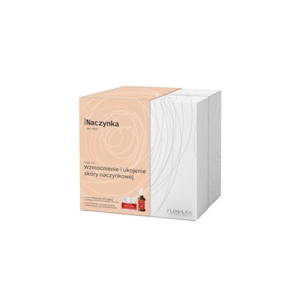 Flos-Lek Laboratorium, Stop Naczynka, krem odżywczy anti-aging, z hesperydyną, 50ml + koncentrat z hesperydyną redukujący zaczerwienienia, 30ml