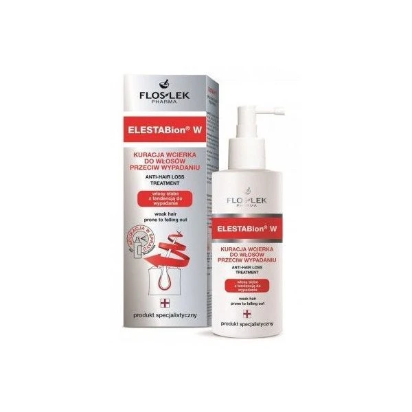 Flos-Lek Pharma, ElestaBion W, kuracja wcierka do włosów, przeciw wypadaniu, 100ml