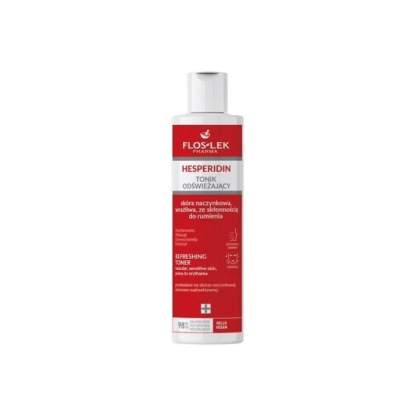 Flos-Lek Pharma, Hesperidin, tonik odświeżający, 225ml