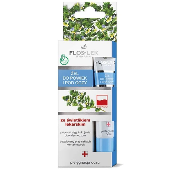 [DATA - 2026-09-30] Flos-Lek Pharma, żel ze świetlikiem do powiek i pod oczy, 15ml