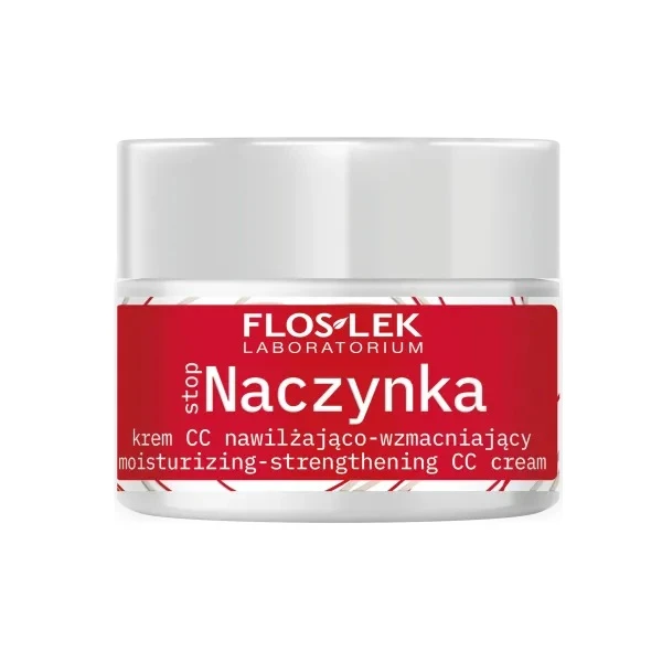 Flos-Lek Laboratorium, Stop Naczynka, krem CC nawilżająco-wzmacniający, na dzień, SPF20, 50ml