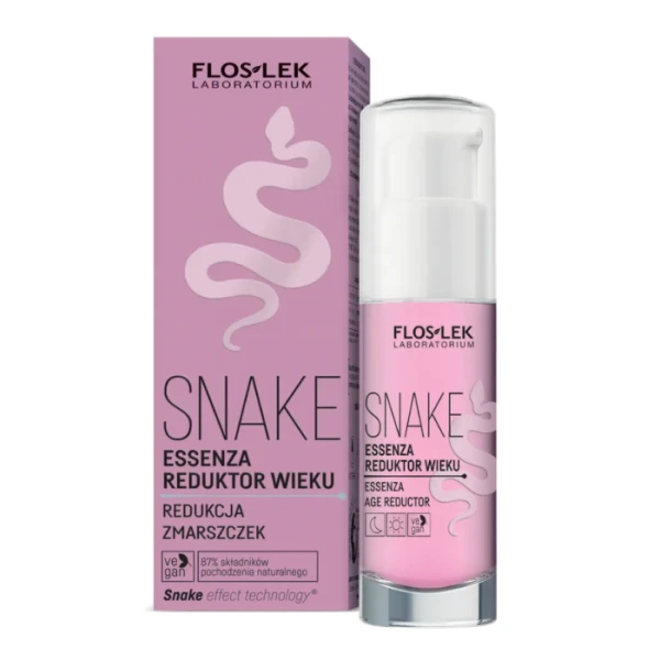 Flos-Lek Laboratorium, Snake, Essenza Reduktor Wieku, serum do twarzy, 30ml