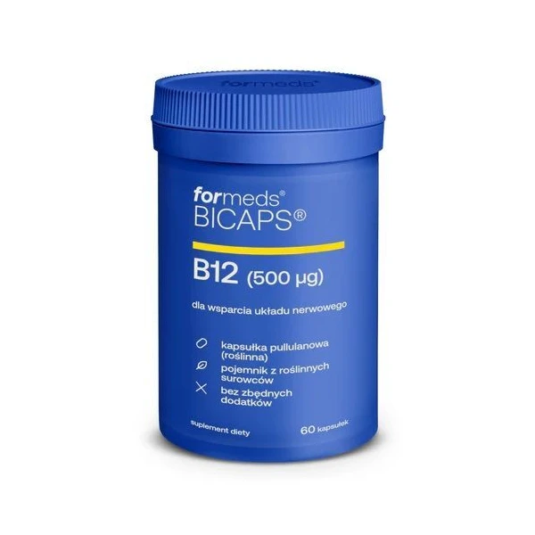 ForMeds Bicaps, B12, 60 kapsułek