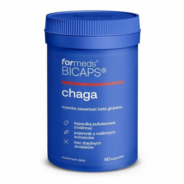 ForMeds Bicaps, Chaga, 60 kapsułek