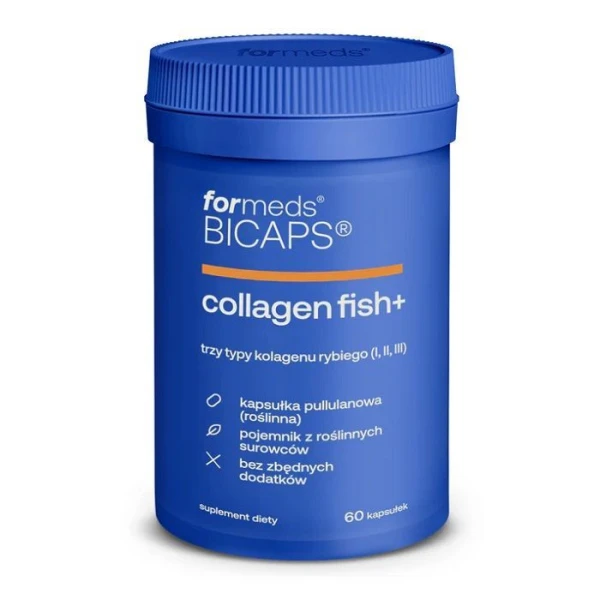 ForMeds Bicaps, Collagen Fish+, 60 kapsułek