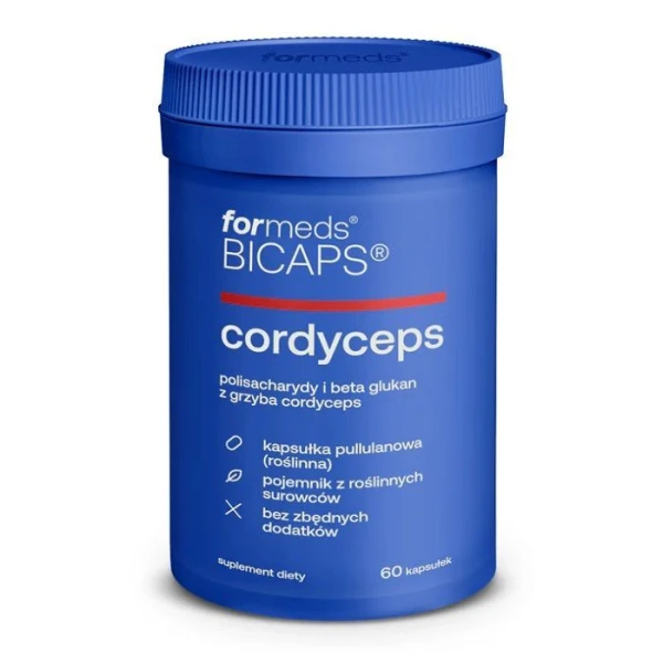 ForMeds Bicaps, Cordyceps, 60 kapsułek