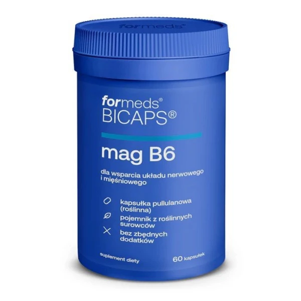 ForMeds Bicaps, Mag B6, 60 kapsułek