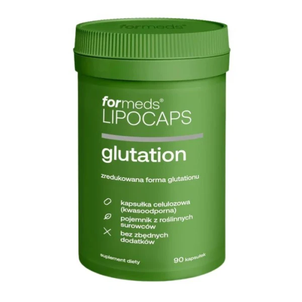 ForMeds Lipocaps, Glutation, 90 kapsułek