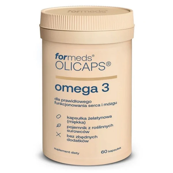 ForMeds Olicaps, Omega 3, 60 kapsułek