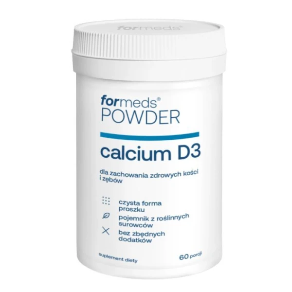 [DATA - 2026-11-01] ForMeds Powder, Calcium D3, 60 porcji