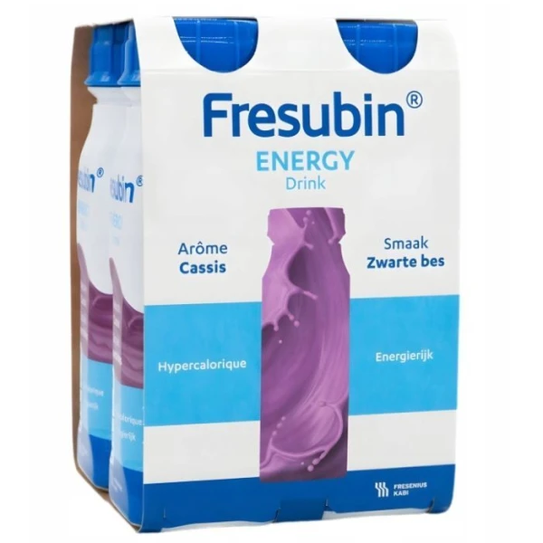 [DATA - 2026-11-30] Fresubin Energy Drink, smak czarnej porzeczki, 4x200ml