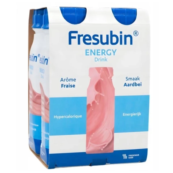 Fresubin Energy Drink, smak truskawkowy, 4x200ml