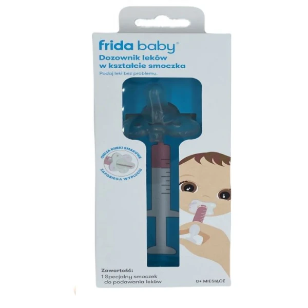 FridaBaby, dozownik leków w kształcie smoczka, 1 sztuka