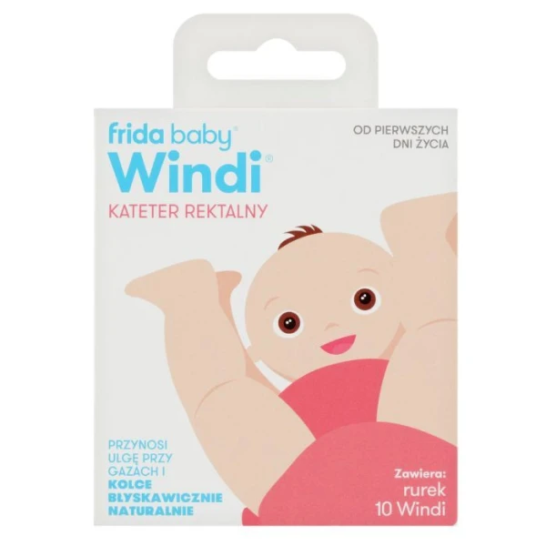 FridaBaby Windi, kateter rektalny przy gazach i kolce, 10 sztuk