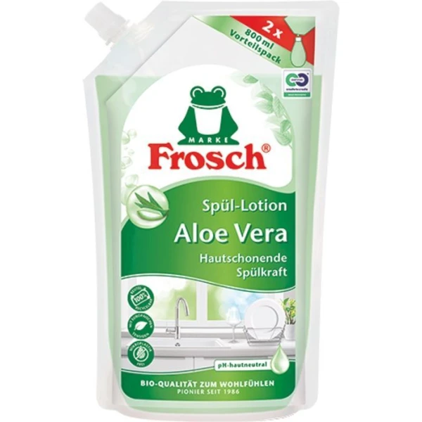 Frosch, balsam do mycia naczyń aloesowy, zapas, 800ml
