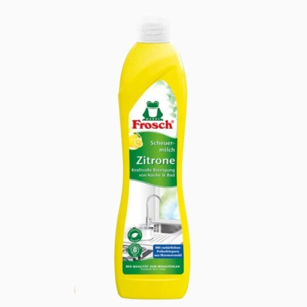 Frosch, mleczko do czyszczenia kuchni i łazienek, cytrynowe, 500ml