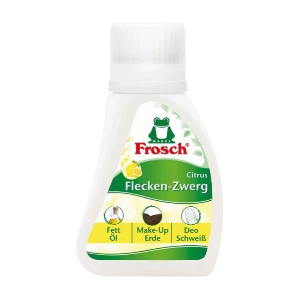 Frosch, odplamiacz cytrynowy w żelu, do tkanin białych i kolorowych, 75ml