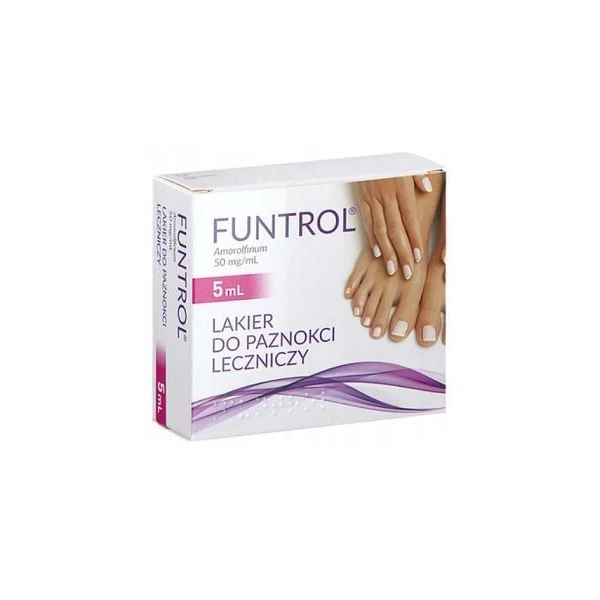 Funtrol 50mg/ml, lakier do paznokci leczniczy, 5ml