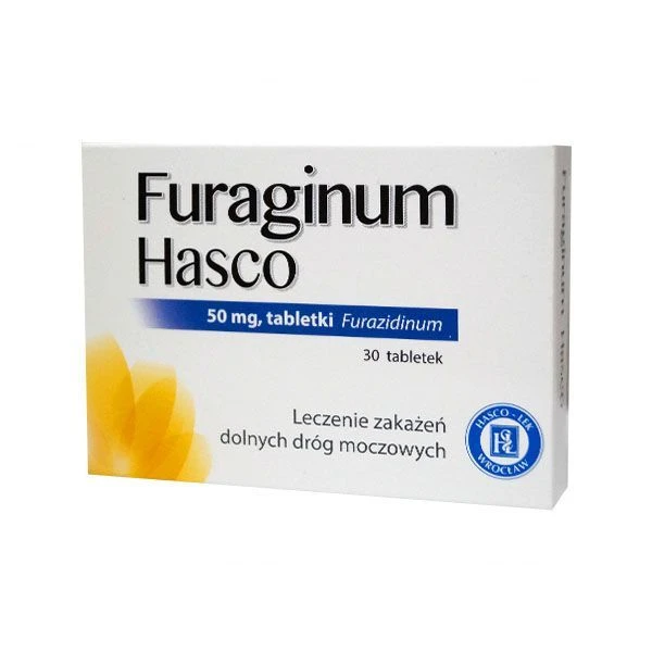 Furaginum Hasco 50mg, 30 tabletek