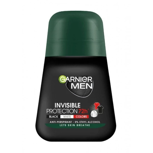 Garnier Men, Invisible Protection 72h, antyperspirant, roll-on, 50ml