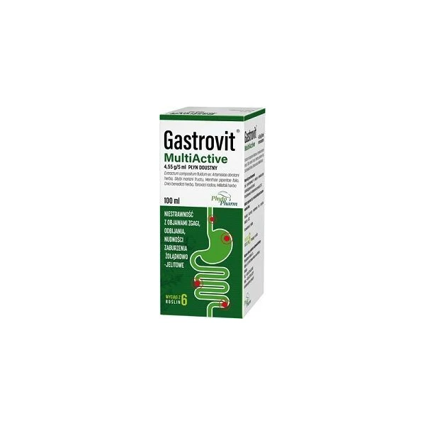 Gastrovit MultiActive 4,55g/5ml, płyn doustny, 100ml