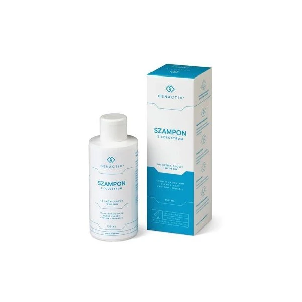 Genactiv Colostrum, szampon do skóry głowy i włosów, 150ml
