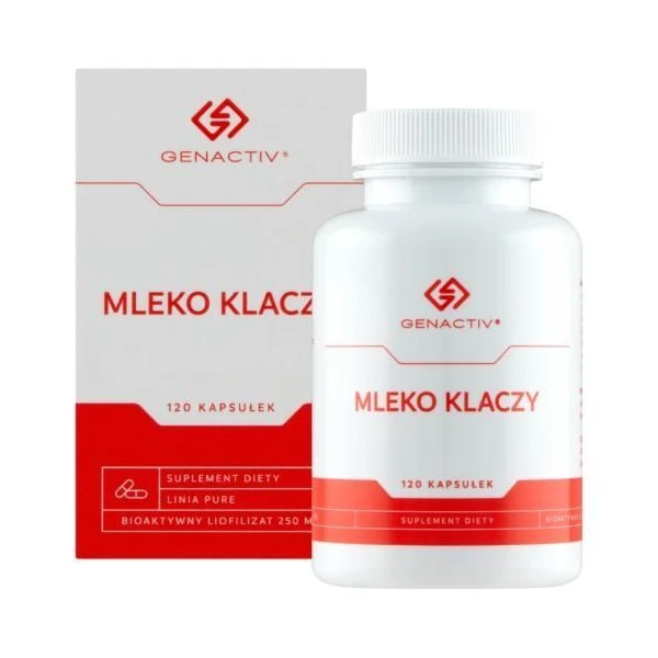 Genactiv Mleko Klaczy, 120 kapsułek