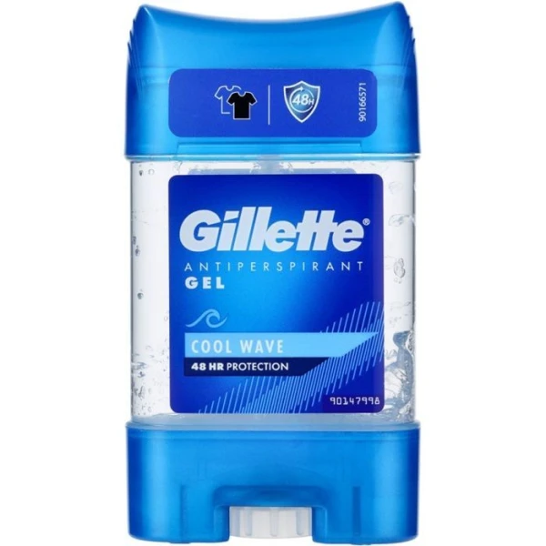 Gillette Cool Wave, nawilżający antyperspirant w żelu, 48h, dla mężczyzn, 70ml