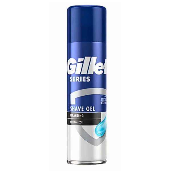 Gillette Series, żel oczyszczający do golenia, węgiel aktywny, 200ml