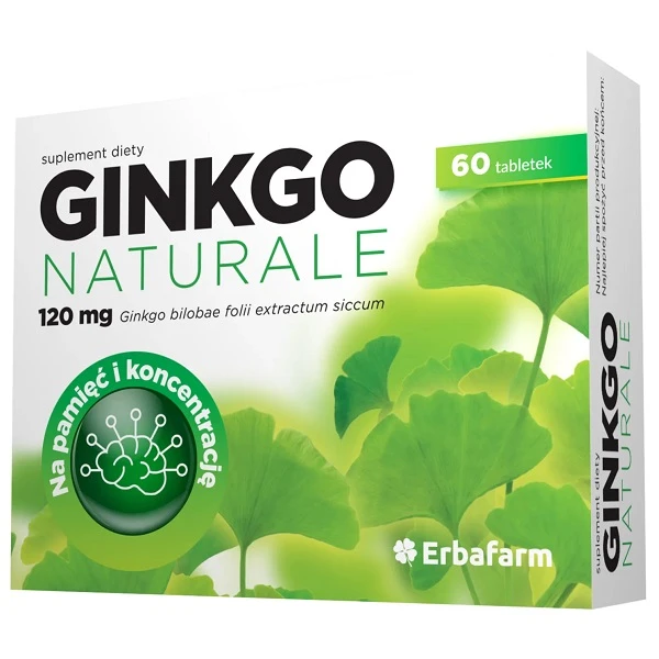 Ginkgo Naturale, 60 tabletek