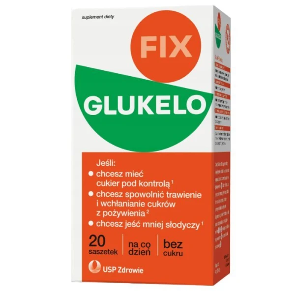 Glukelo Fix, 20 saszetek