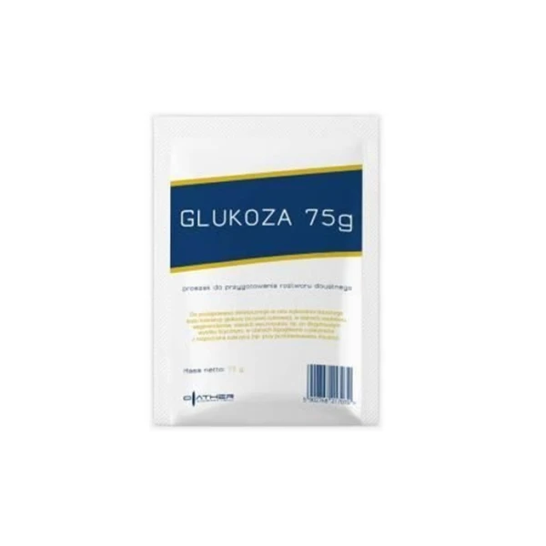 Glukoza Diather, proszek do sporządzania roztworu doustnego, 75g