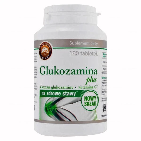 Glukozamina plus, 180 kapsułek