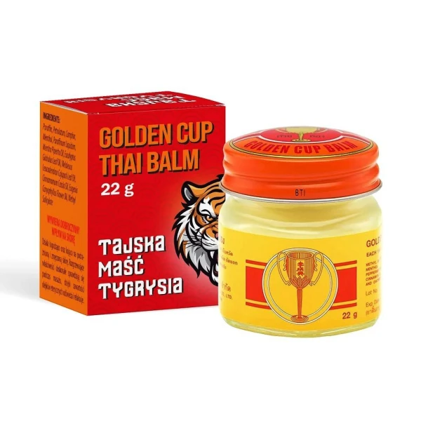 Golden Cup, Tajska Maść Tygrysia, 22g