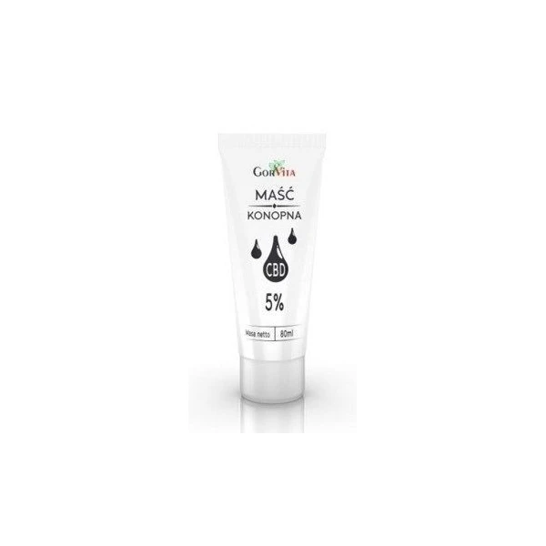 GorVita, Maść konopna 5% CBD, 80ml