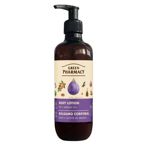 Green Pharmacy, balsam do ciała, figa i olejek arganowy, 400ml