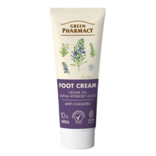 Green Pharmacy, krem do stóp, olejek cedrowy, 75ml