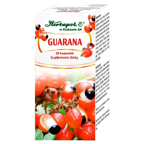 Guarana, 20 kapsułek