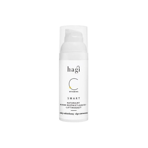 Hagi Smart C, naturalny krem rozświetlająco-liftingujący do twarzy, 50ml